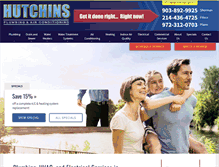 Tablet Screenshot of hutchinsinc.com